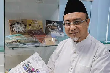 NASIHAT AGAMAWAN: Ustaz Jakfar Embek paparkan beberapa perkara yang perlu diberi perhatian.