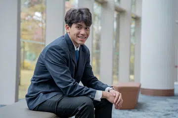 Encik Muhammad Daiyan Ong Abu Ahmad berjaya mara ke Politeknik Ngee Ann dari Institut Pendidikan Teknikal (ITE) menerusi Skim Kemasukan Langsung ke Program Politeknik (DPP).