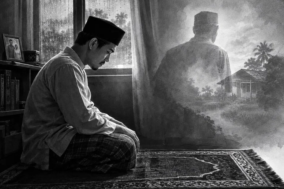 karya, cerpen, ABDUL RAHIM DARMAN, bayang di hujung sejadah