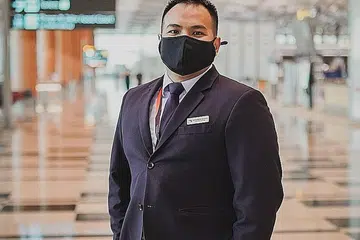 Pengurus Terminal Bertugas, Encik Muhammad Irdwan Abdul Rahman. - Foto BM oleh NUR DIYANA TAHA