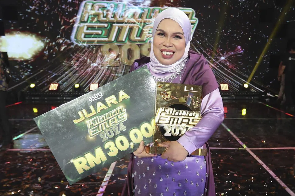 Pejuang barah dan juara ‘Kilauan Emas 2024’, Gie Hamid, bersyukur di atas kesempatan menonjolkan bakatnya menyanyikan pelbagai genre lagu di samping peluang menunaikan umrah sebagai hadiah kemenangan selepas ini.