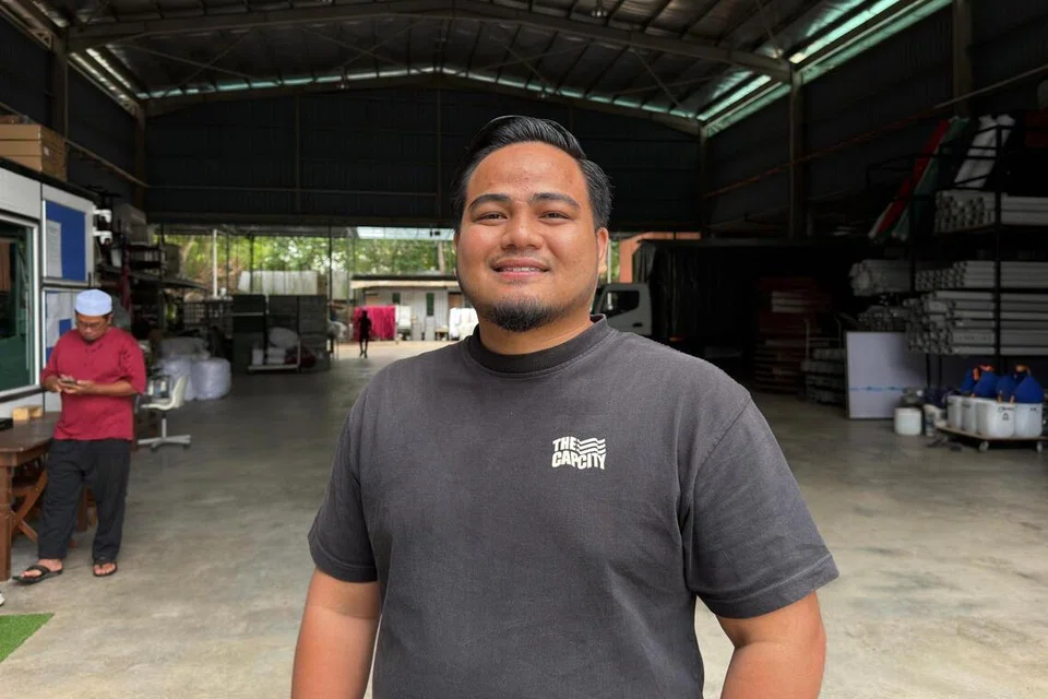 Pengurus syarikat Seri Senawang Event, Encik Amirul Ashraf Mazlan.