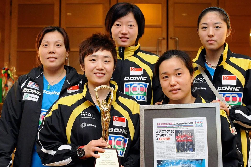 Pasukan wanita tenis meja