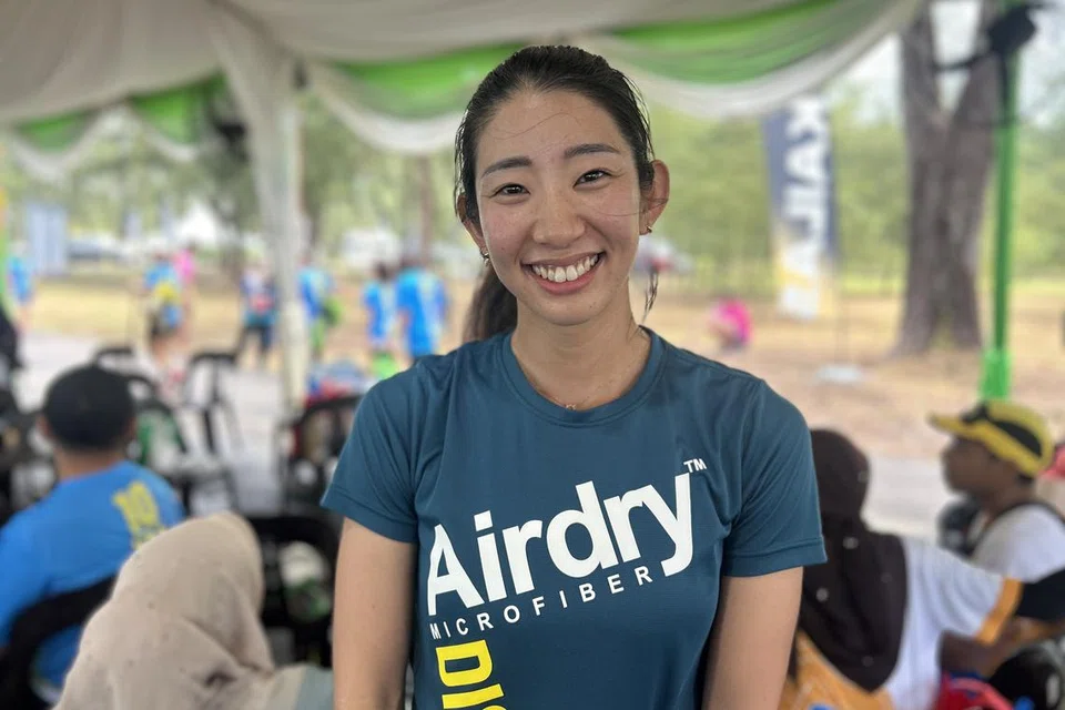 Peserta dari Jepun, Cik Yuki Kazama.