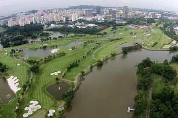 Tapak Jurong Country Club yang akan menjadi terminal HSR antara Singapura dan Kuala Lumpur. 