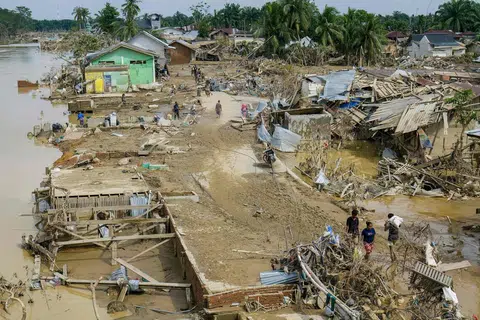 perubahan, cuaca, Sumatera, bencana