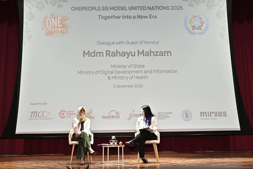 Cik Rahayu Mahzam, opmun, onepeople.sg, UN, pbb, Sekolah Tinggi Chung Cheng