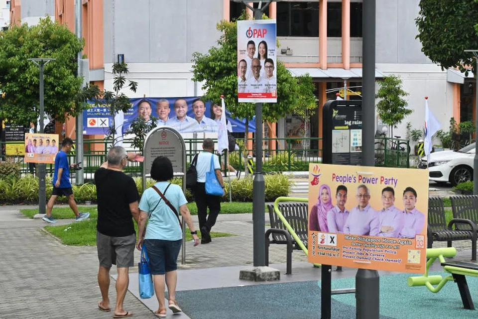 grc tampines, empat penjuru