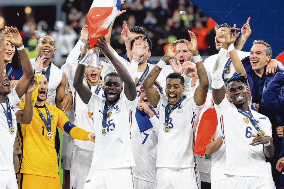 Kededua pasukan itu kembali bertemu dalam Peringkat Akhir Liga Negara-Negara Uefa 2021 di Milan, di mana Perancis menjulang kejuaraan melalui gol kemenangan oleh Kylia Mbappe.