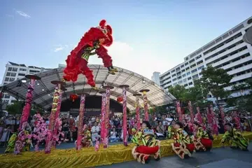 Chingay@Heartlands 2026, sambutan, tarian singa, Eastpoint Mall