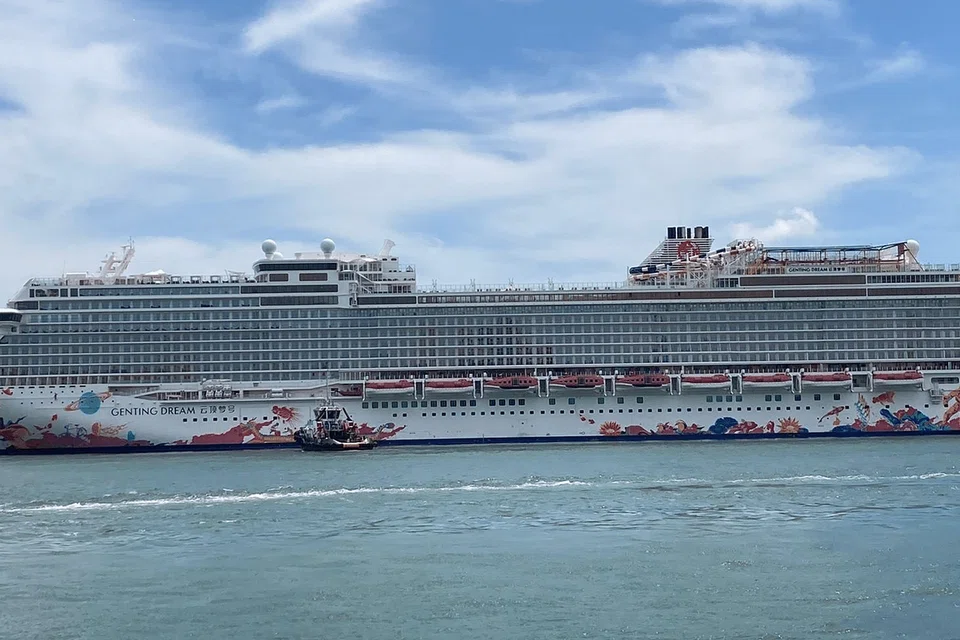 Resorts World Cruise akan berlabuh di Bintan dan Batam serta Kuala Lumpur, Melaka dan Pulau Pinang, kata syarikat itu. - Foto RESORTS WORLD CRUISE