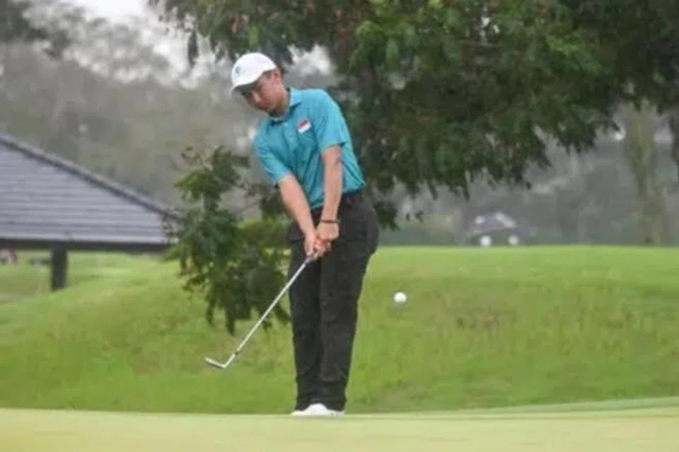golf, Brayden Lee, Terbuka Singapura