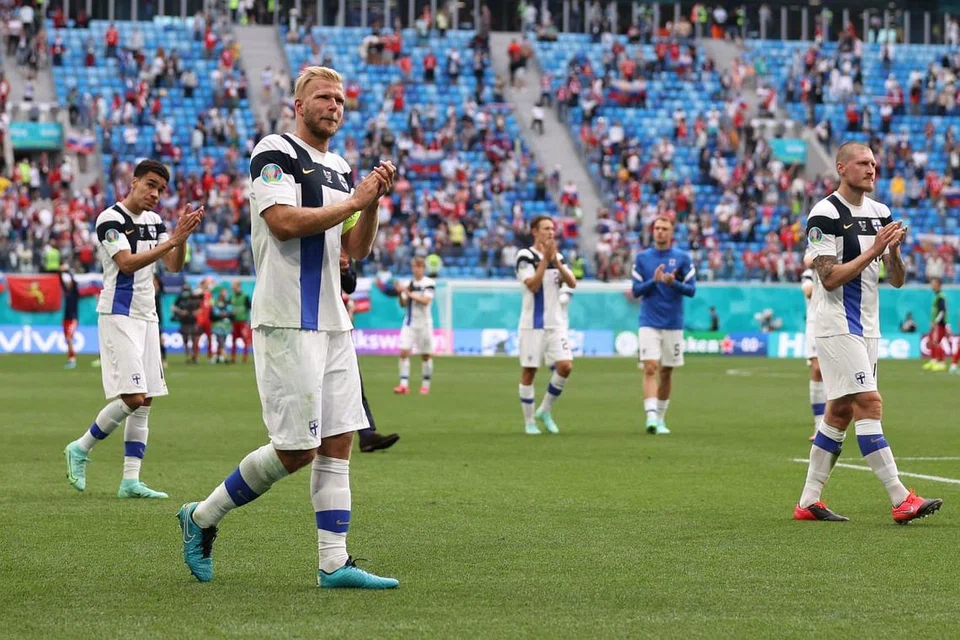 FINLAND LWN BELGIUM - BELGIUM TERLALU GAGAH BUAT FINLAND: Belgium terlalu gagah untuk ditewaskan oleh Finland (gambar atas), dan pasti dapat meraih sekurang-kurangnya satu mata yang diperlukan untuk kekal sebagai pemenang Kumpulan B. - Foto EPA-EFE 