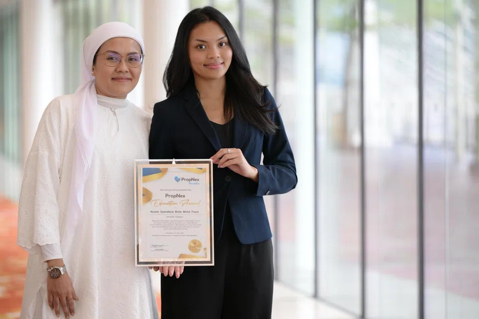 PropNex, Anugerah Pendidikan, Nurain Syarafana Mohd Fauzi