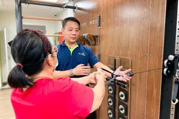 HAB PENUAAN AKTIF: AAH@Bishan menawarkan perkhidmatan penyelenggaraan dan penjagaan harian demensia, penuaan aktif dan perkhidmatan pemulihan komuniti untuk penduduk di sekitar kawasan tersebut.