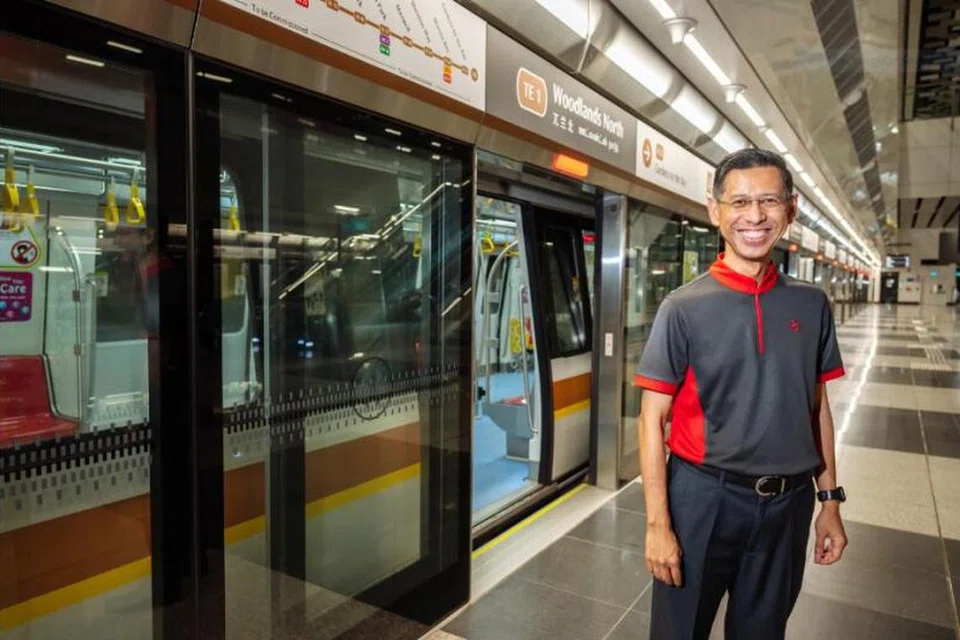 Encik Shahrin Abdol Salam akan berkhidmat dengan SMRT sehingga akhir Mac 2024.