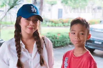 PENGUAT SEMANGAT: Nora Danish menyifatkan tempoh membesarkan anak sulungnya, Putra Rayqal Ramli, seorang diri dahulu, sebagai detik mencabar tetapi mematangkan dirinya. - Foto HARIAN METRO