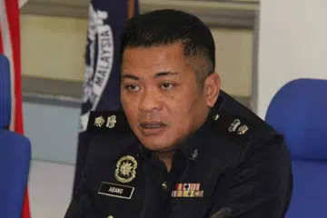 Ketua Polis Daerah Ipoh, Penolong Pesuruhjaya Abang Zainal Abidin Abang Ahmad.