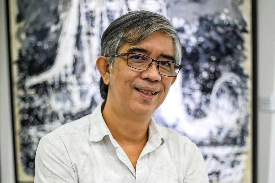 JEFFREY WANDLY: Hasilkan karyanya secara spontan. - Foto MAYA GALLERY