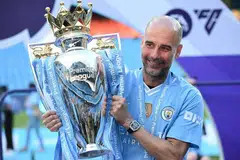 Pep Guardiola membimbing Manchester City mencipta sejarah menjuarai Liga Perdana England empat kali berturut-turut. 
