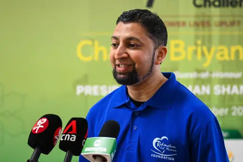 Pengerusi Masjid Khalid, Dr Ariffin Kawaja, berkongsi tentang sejarah dan kepentingan Cabaran Presiden Beriani Amal yang bermula sejak 2000.