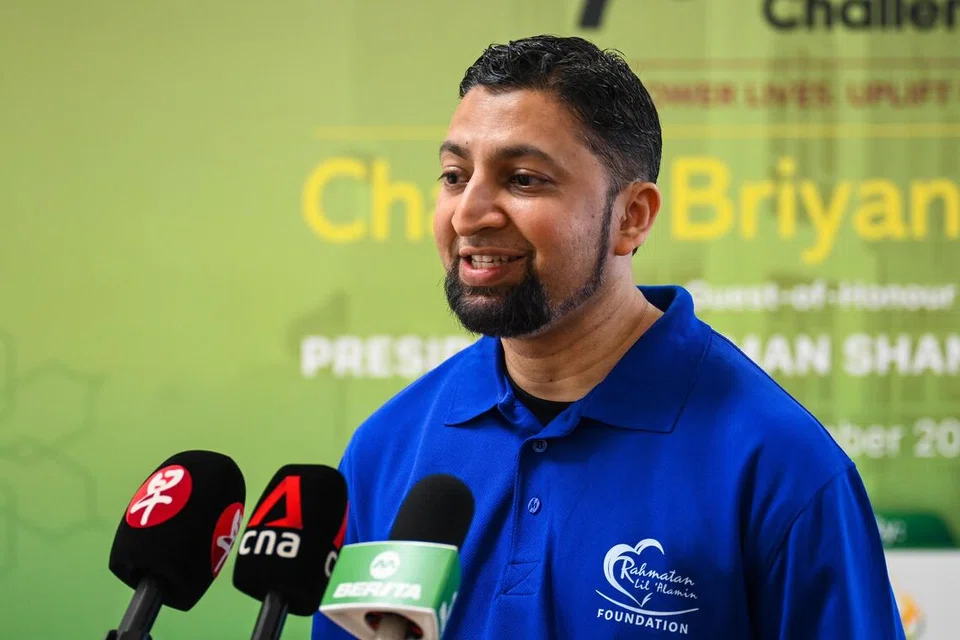 Pengerusi Masjid Khalid, Dr Ariffin Kawaja, berkongsi tentang sejarah dan kepentingan Cabaran Presiden Beriani Amal yang bermula sejak 2000.