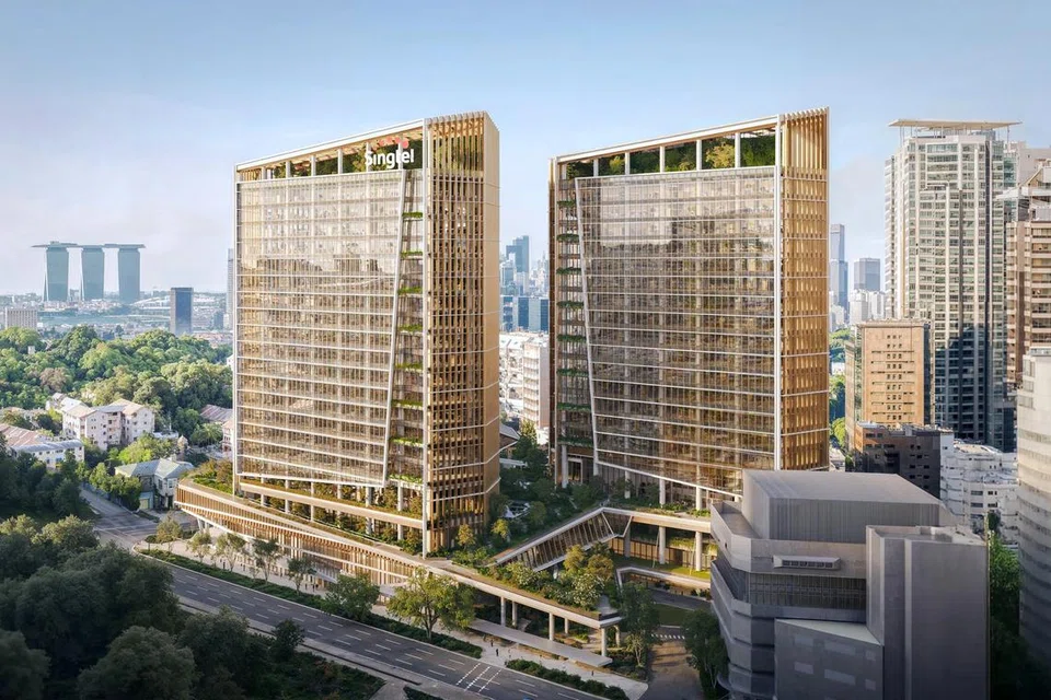 Singtel, Lendlease, Comcentre 