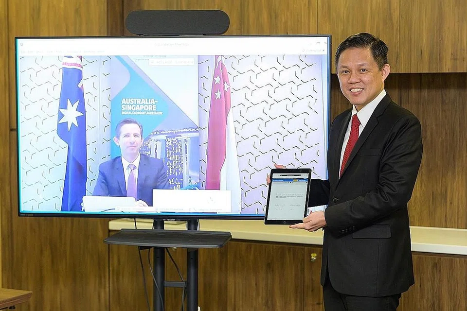 Menteri Perdagangan dan Perusahaan, Encik Chan Chun Sing