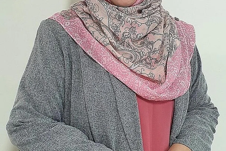 Cik Nurfarhan. - Foto ihsan NURFARHAN ABDUL KADIR