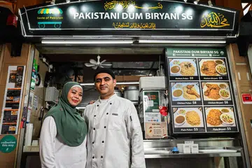 Pakistani Dum Biryani SG, Pusat Makanan Maxwell