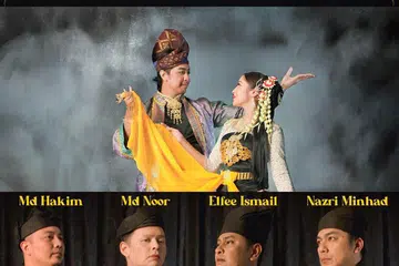 ‘Puteri Gunung Warisan II’ menggabungkan penggiat dikir barat mapan Singapura dan merupakan tanda penghormatan kepada ikon dikir barat setempat, Allahyarham Zaidy Nandir.