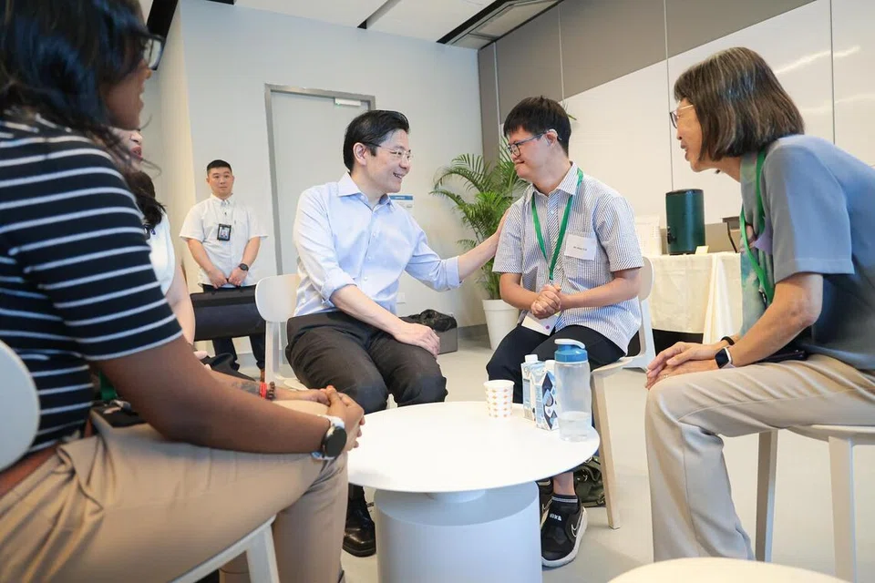 Singapura, Lawrence Wong, Vista@Enabling Village, PWD, golongan kurang upaya