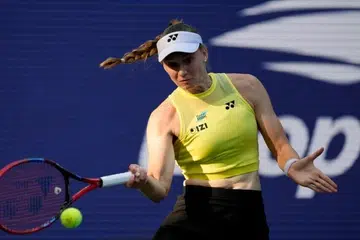 Pemain tenis Kazakhstan, Elena Rybakina, Naomi Osaka, Terbuka Amerika Syarikat, Flushing Meadows, New York