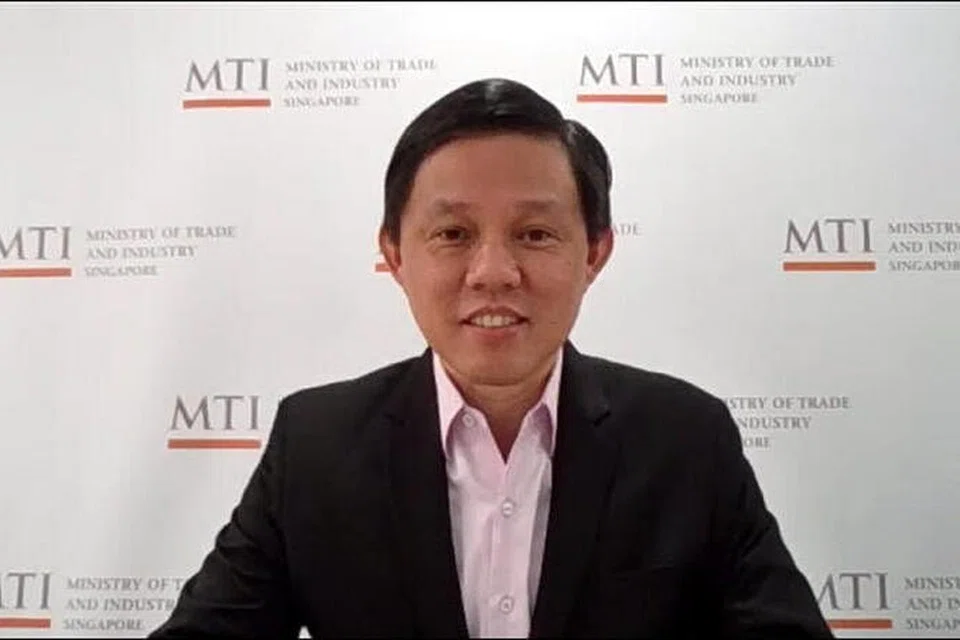 Menteri Perdagangan dan Perusahaan Encik Chan Chun Sing