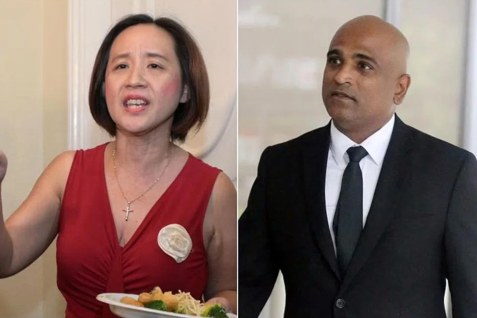 LAPORAN ELD: Iris Koh, pengasas kumpulan anti-vaksin Healing the Divide, dan M Ravi, peguam yang digantung tugas, dipercayai melakukan kesalahan di bawah Akta Pilihan Raya Presiden (PrEA) semasa tempoh bertenang bagi Pilihan Raya Presiden 2023.