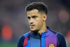 JADI SASARAN: Ruben Neves jadi sasaran Manchester United sementara Coutinho (atas) menarik minat Aston Villa. - Foto REUTERS/AFP