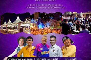 Acara ‘Geylang Serai Extravaganza 4.0’ yang berlangsung pada 27 hingga 31 Disember menawarkan pelbagai kegiatan menarik seperti bazar makanan, persembahan harian dan rancangan komedi oleh pelawak terkenal.