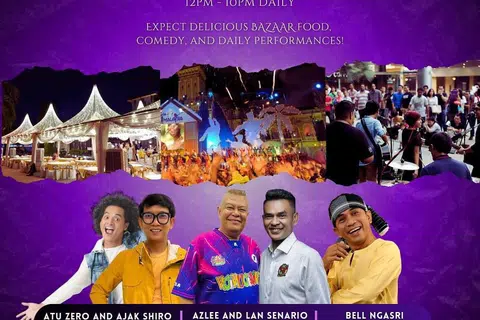 Acara ‘Geylang Serai Extravaganza 4.0’ yang berlangsung pada 27 hingga 31 Disember menawarkan pelbagai kegiatan menarik seperti bazar makanan, persembahan harian dan rancangan komedi oleh pelawak terkenal.