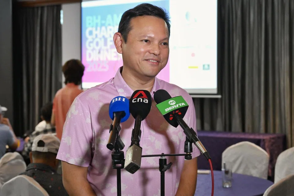 Berita Harian, AMP Singapura, Golf Amal, Zaqy Mohamad