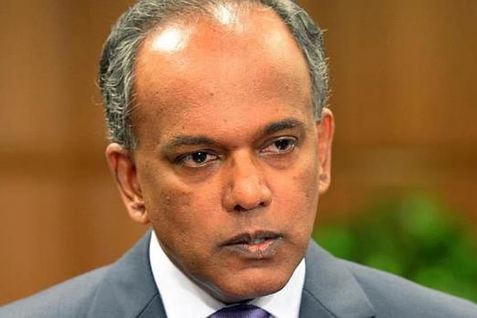 Menteri Ehwal Luar merangkap Undang-Undang, Encik K. Shanmugam.