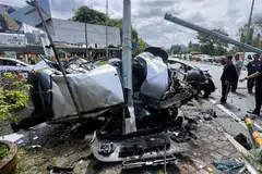 kemalangan, dirempuh, kereta