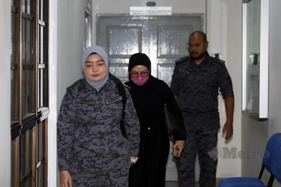 Haliza Palok, Mahkamah Sesyen Johor Bahru