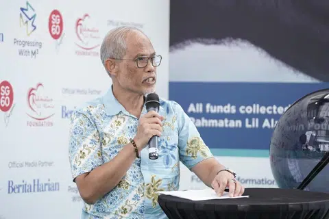 Menteri Bertanggungjawab bagi Ehwal Masyarakat Islam, Encik Masagos Zulkifli Masagos Mohamad.