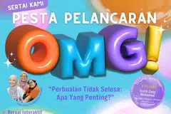 Pelbagai kegiatan menarik disediakan semasa pesta pelancaran OMGxBH.