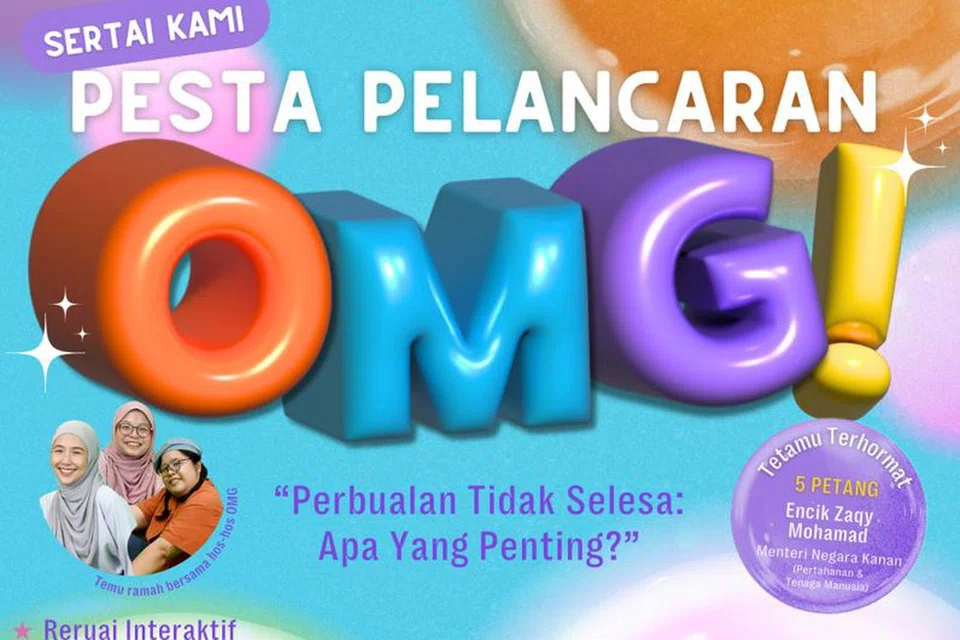 Pelbagai kegiatan menarik disediakan semasa pesta pelancaran OMGxBH.