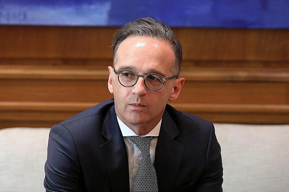 TOLAK: Encik Maas suarakan pendirian Jerman tolak usulan undang Russia sertai semula G-7. - Foto REUTERS