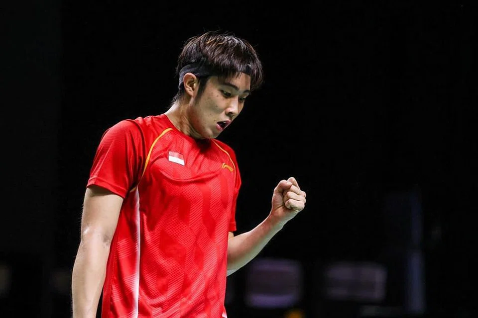 Pemain badminton Loh Kean Yew merupakan warga Singapura pertama berjaya melangkah ke separuh akhir Super 1000 sejak acara Super 1000 Jelajah Dunia Persekutuan Badminton dianjurkan pada 2018. - Foto BADMINTON PHOTO