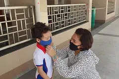 LEGA TAJAKA DIBUKA SEMULA: Cik Kifriyani Sari Kifly berkata dengan keadaan kembali normal bertahap-tahap, beliau boleh memberi tumpuan pada kerja sementara anaknya Farrel Matin boleh meneruskan pelajarannya. - Foto ihsan KIFRIYANI SARI KIFLY