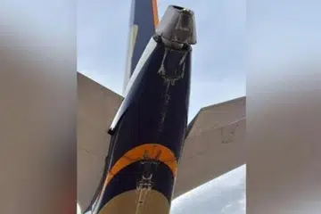 Kesemua 256 penumpang dan 16 anak kapal keluar daripada pesawat seperti biasa, menurut jurucakap Singapore Airlines.