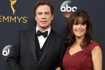 LAKON SAMA: Pasangan suami isteri, John Travolta dan Kelly Preston berlakon sama dalam filem terbaru 'The Life and Death of John Gotti'. - Foto REUTERS